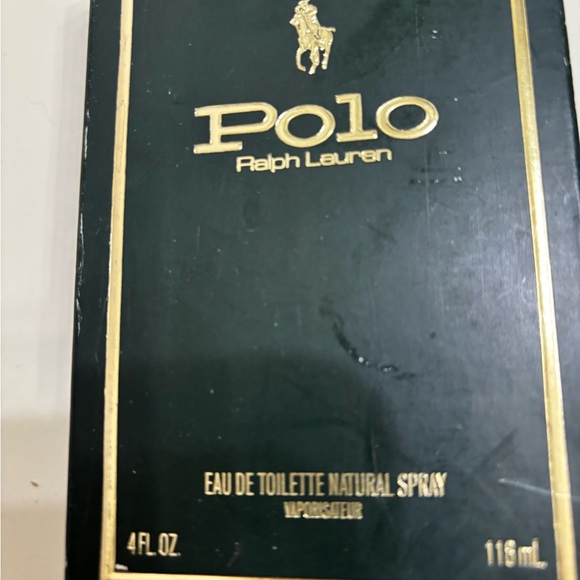 Vintage 1978 Ralph Lauren POLO Green Bottle After shave USA EMPTY - Picture 5 of 7